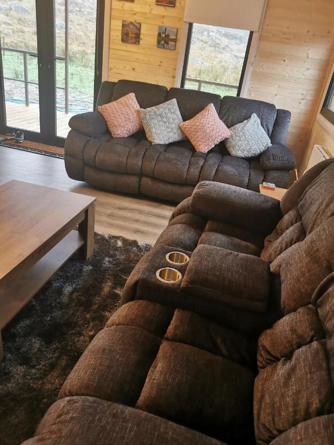 The Lodge Mountain View Log Cabin , Attymass Ballina Boyhollagh Bagian luar foto