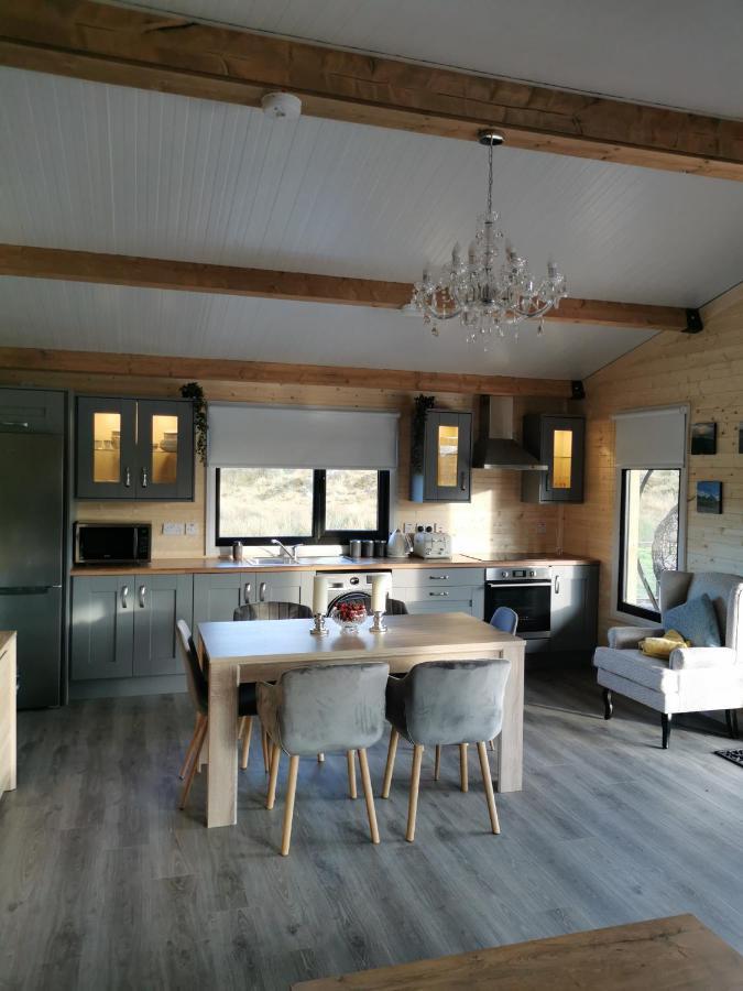 The Lodge Mountain View Log Cabin , Attymass Ballina Boyhollagh Bagian luar foto
